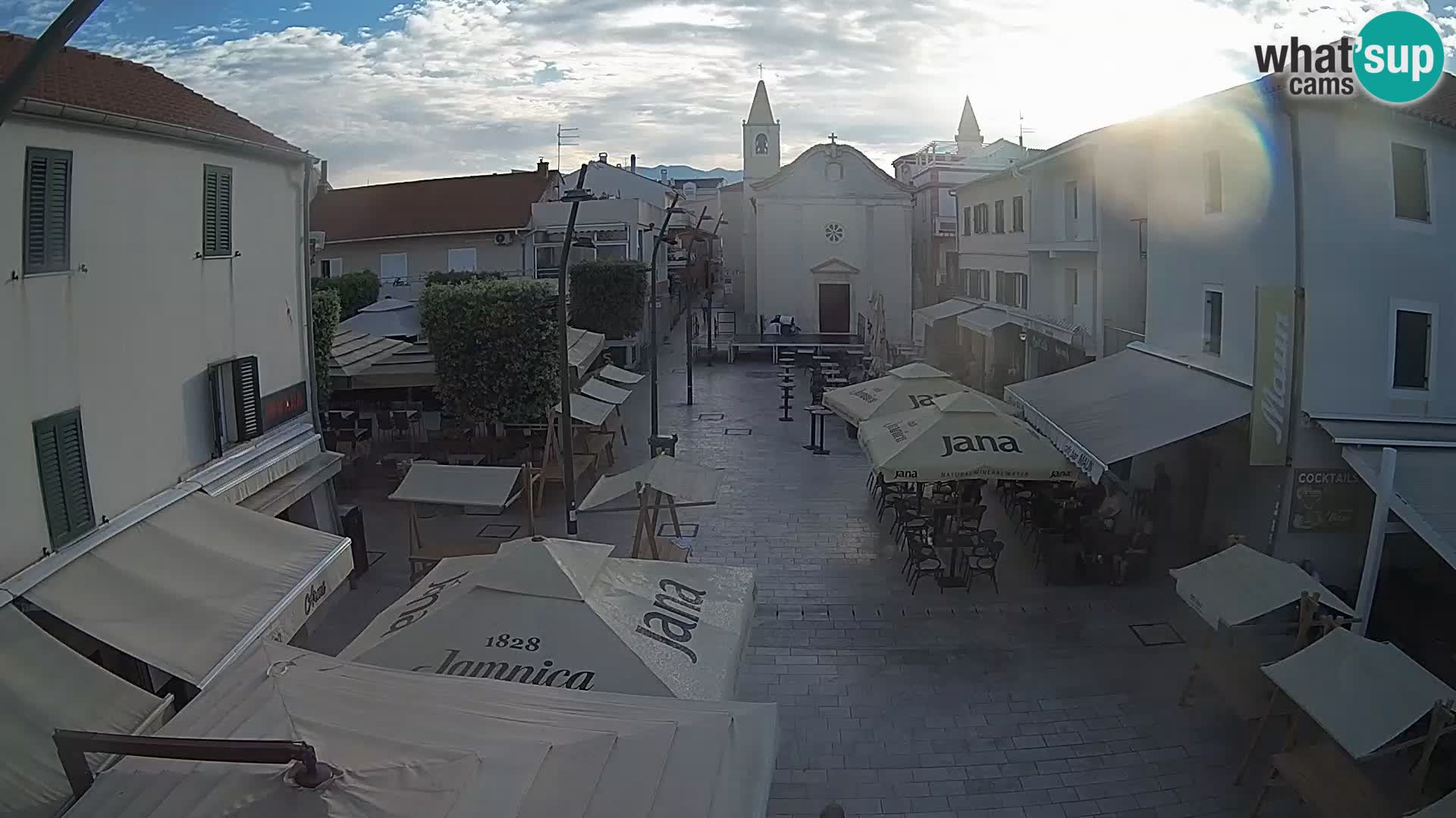Novalja – plaza Alojzija Stepinca