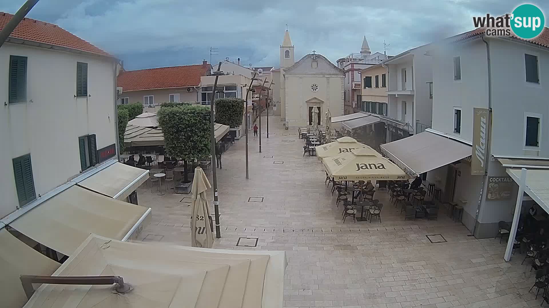 Novalja – plaza Alojzija Stepinca