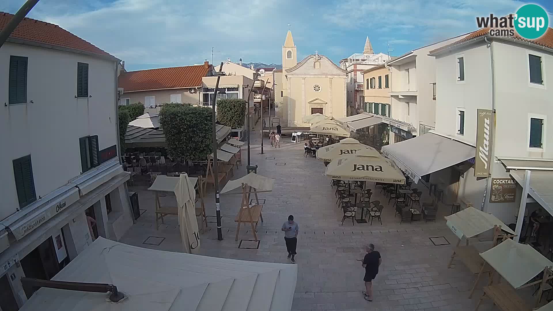 Novalja – Loža square
