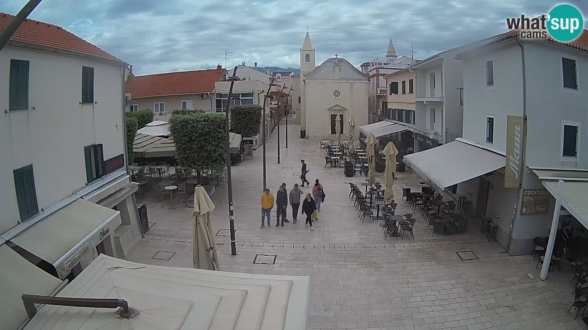 Novalja – plaza Alojzija Stepinca