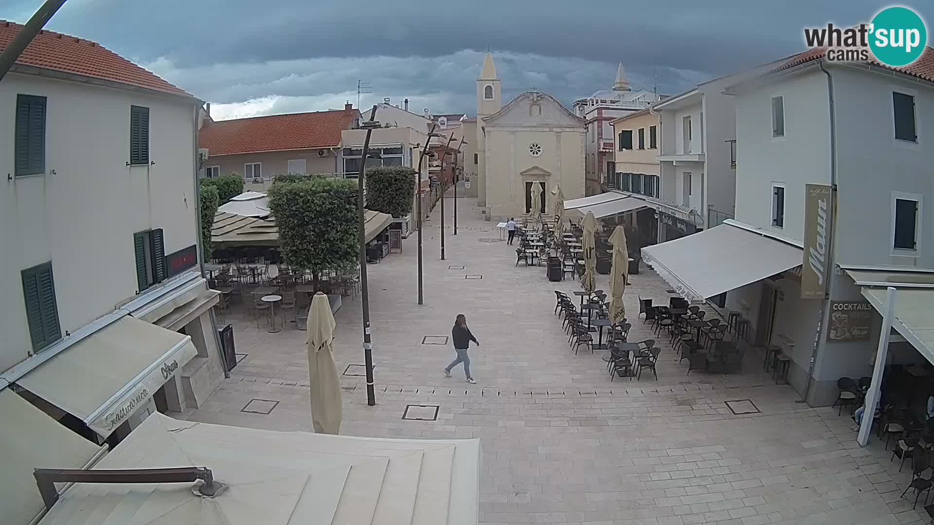 Novalja – Loža square