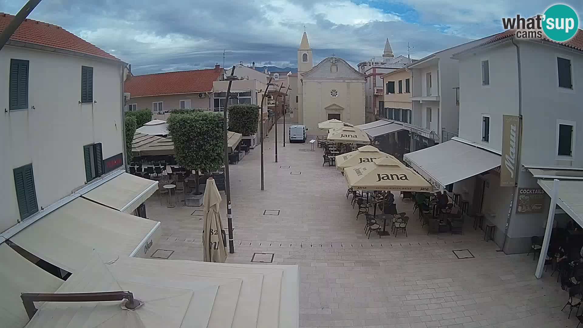 Novalja – plaza Alojzija Stepinca