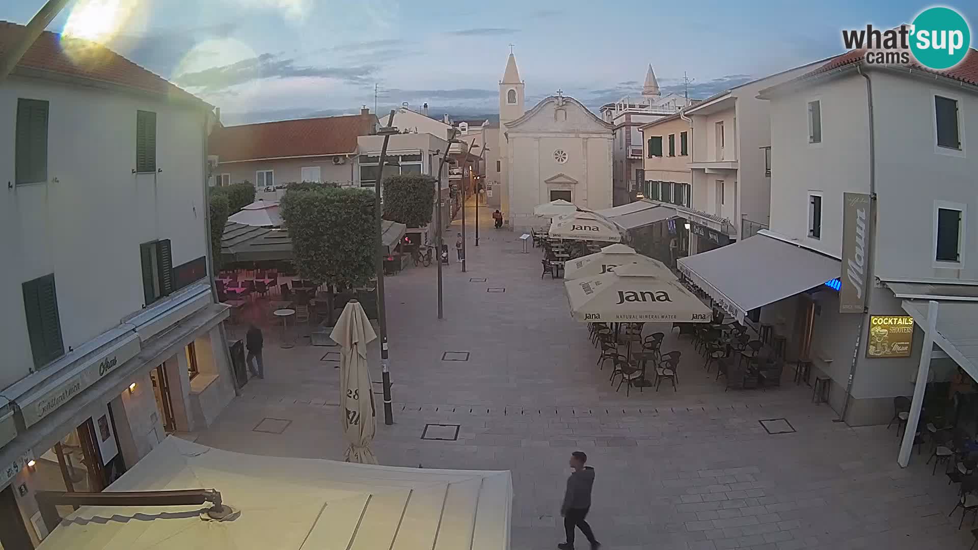 Novalja – Loža square