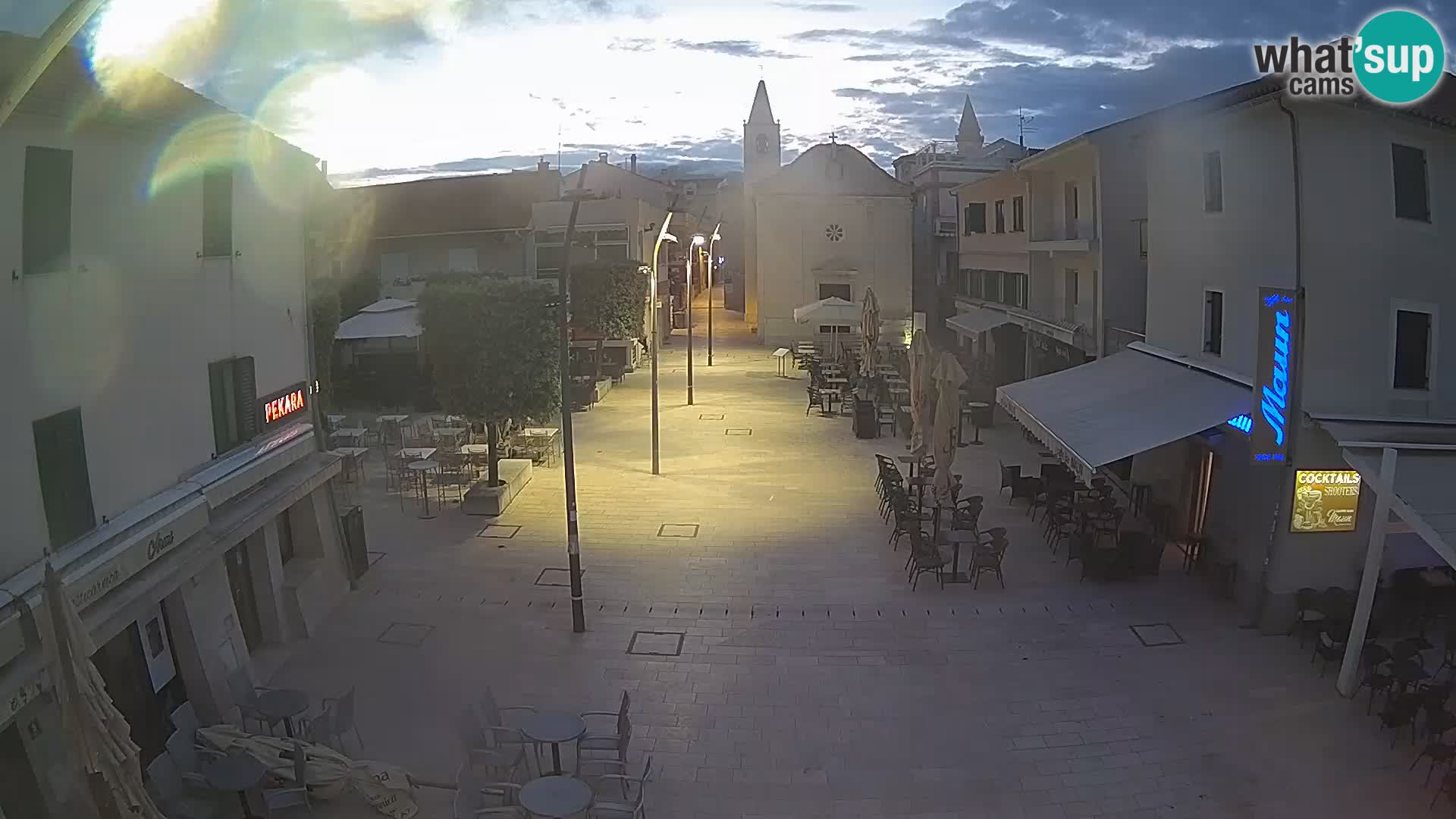 Novalja – piazza Loža