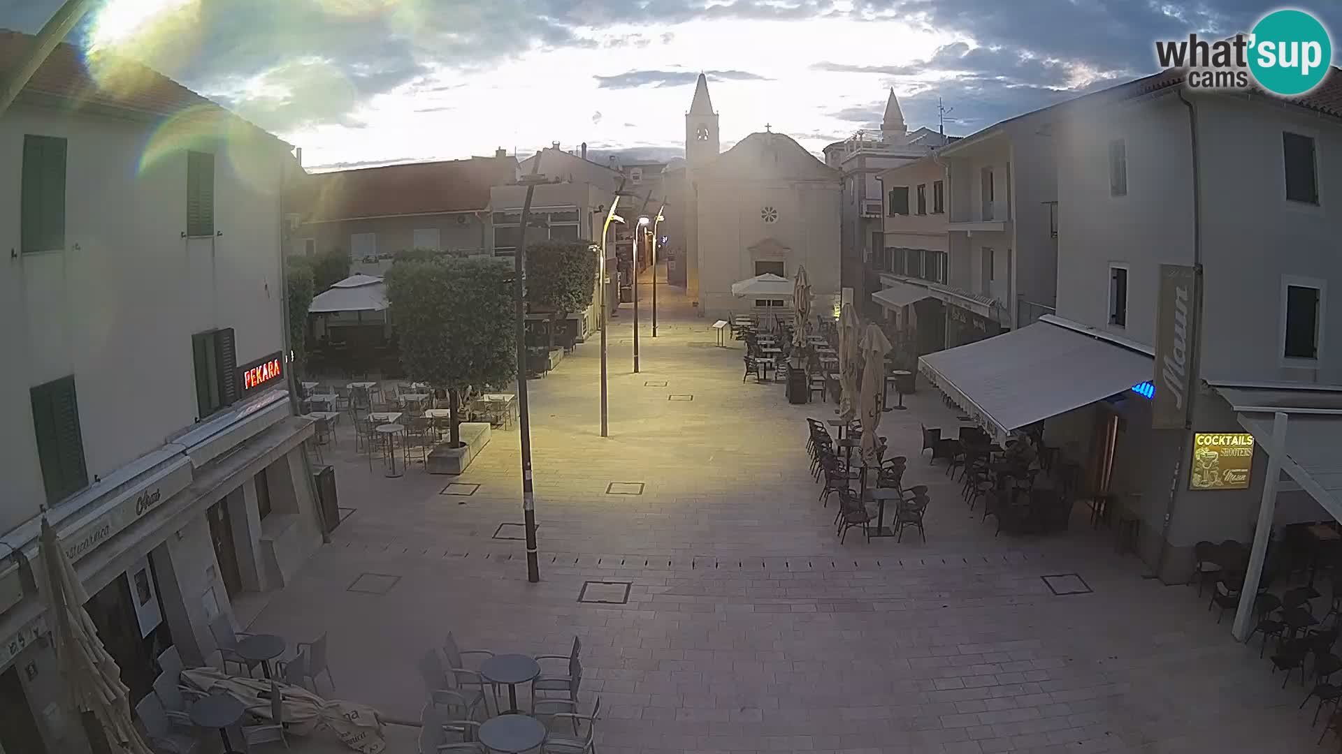 Novalja – plaza Alojzija Stepinca