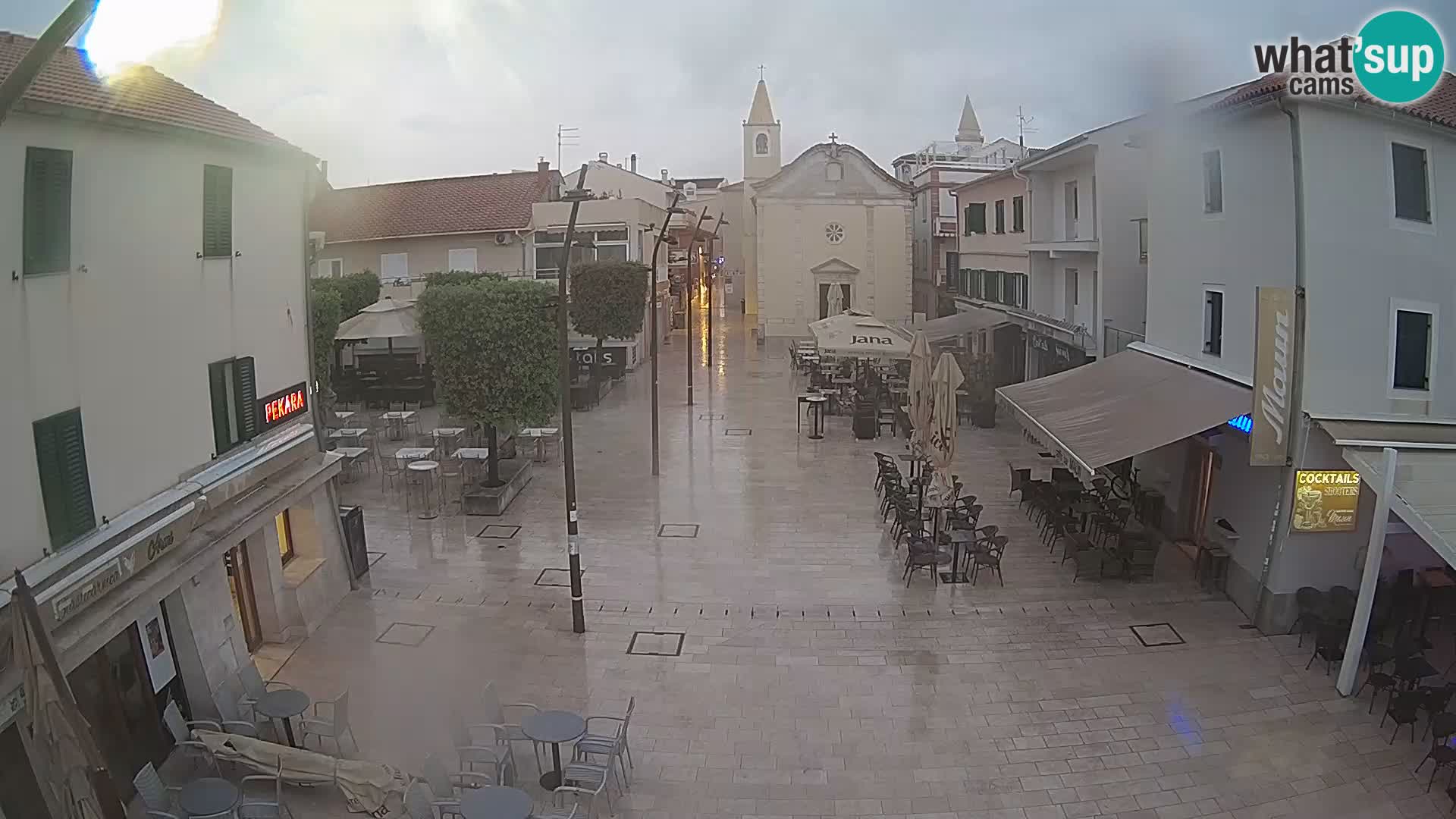 Novalja – plaza Alojzija Stepinca