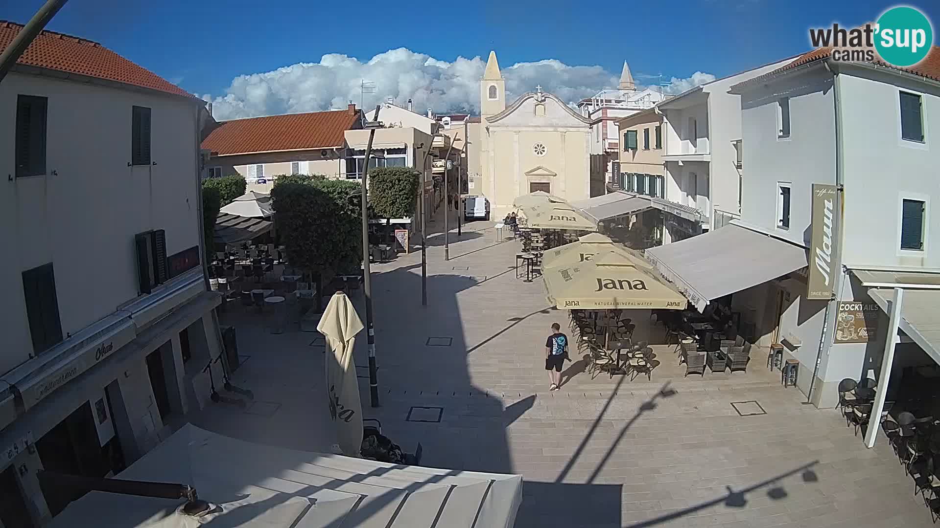 Novalja – Loža square