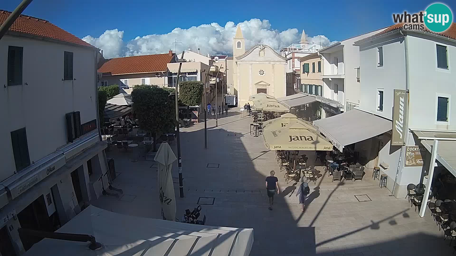 Novalja – Loža square