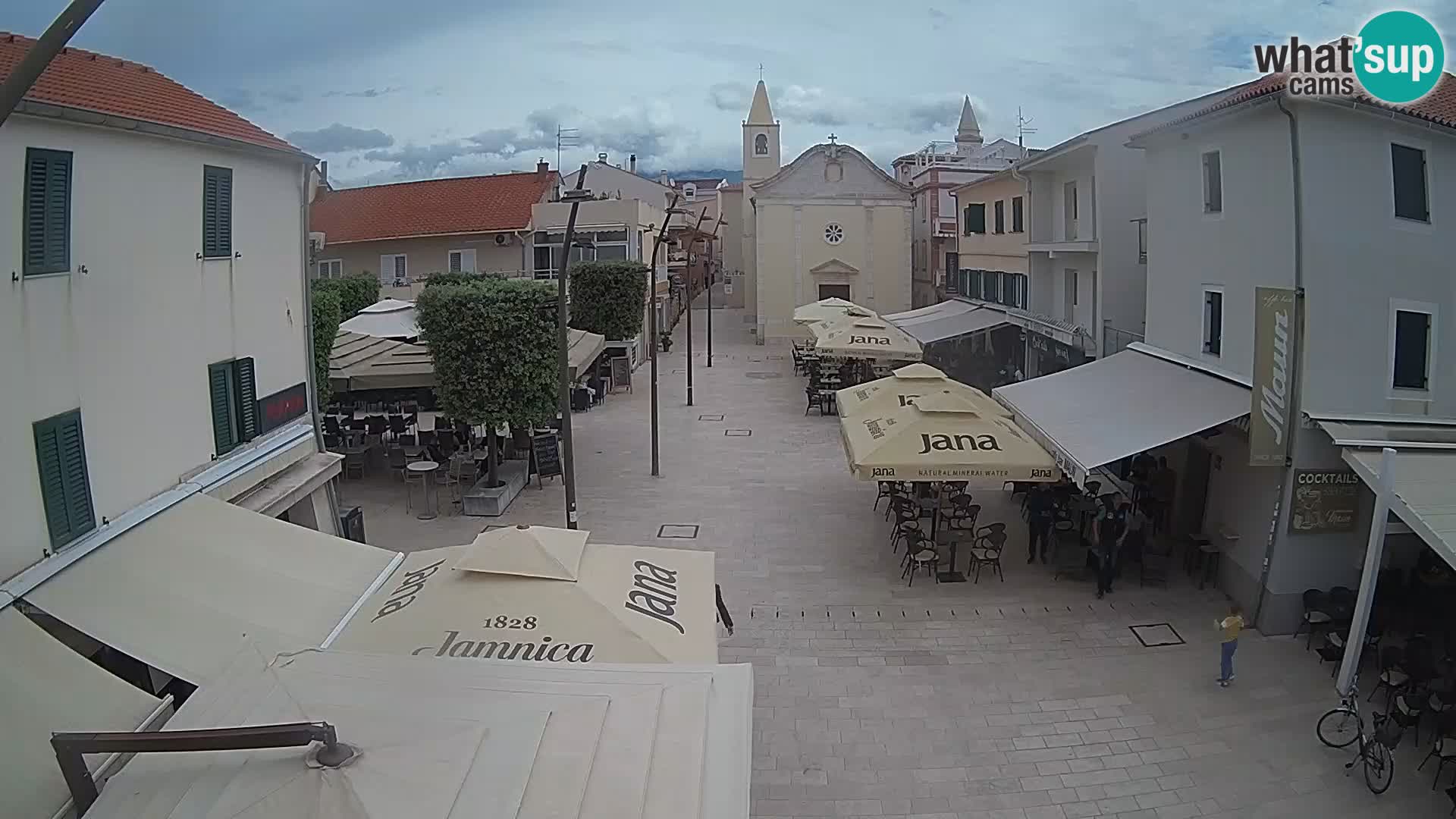 Novalja – Loža square