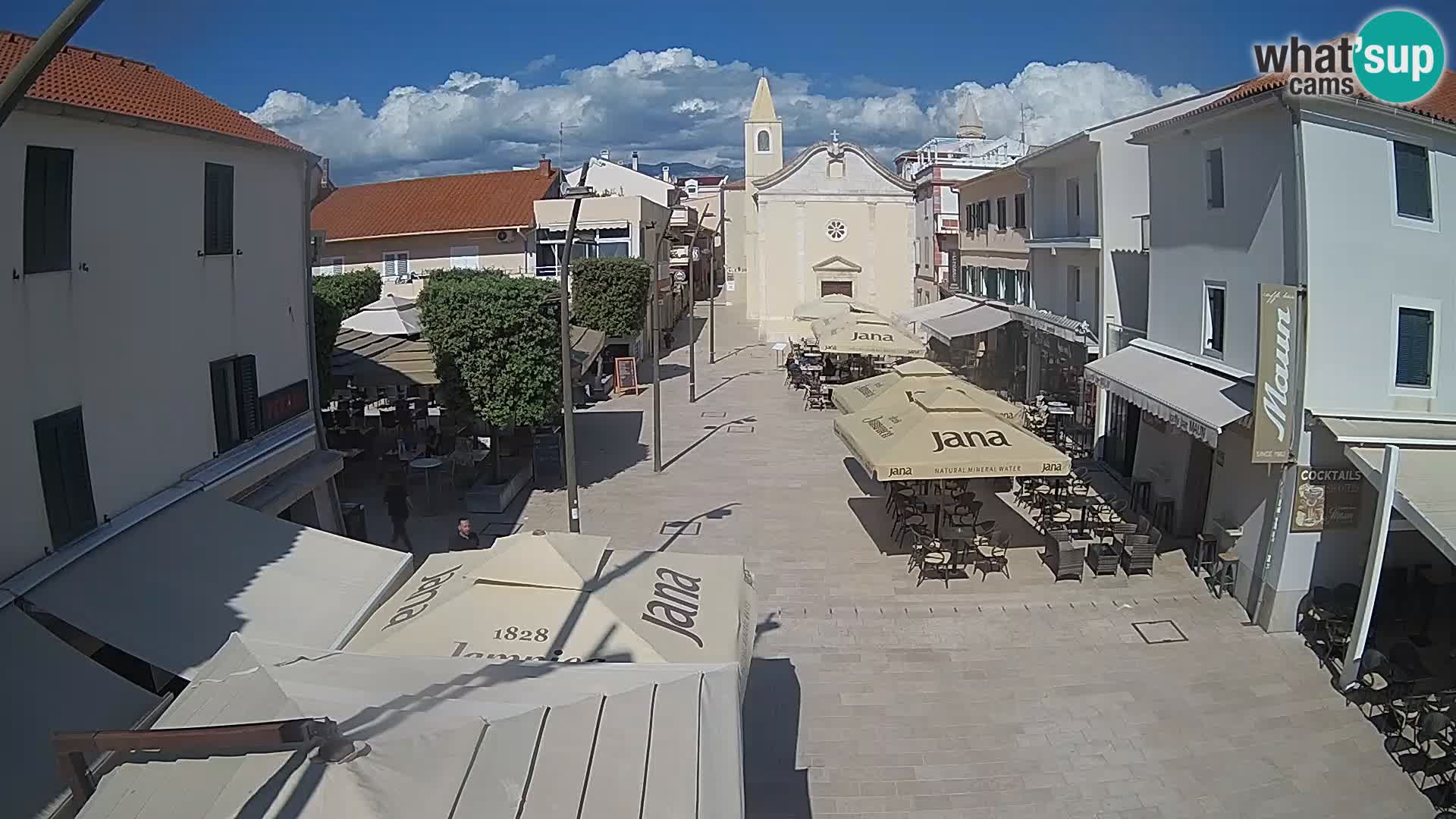 Novalja – Loža square