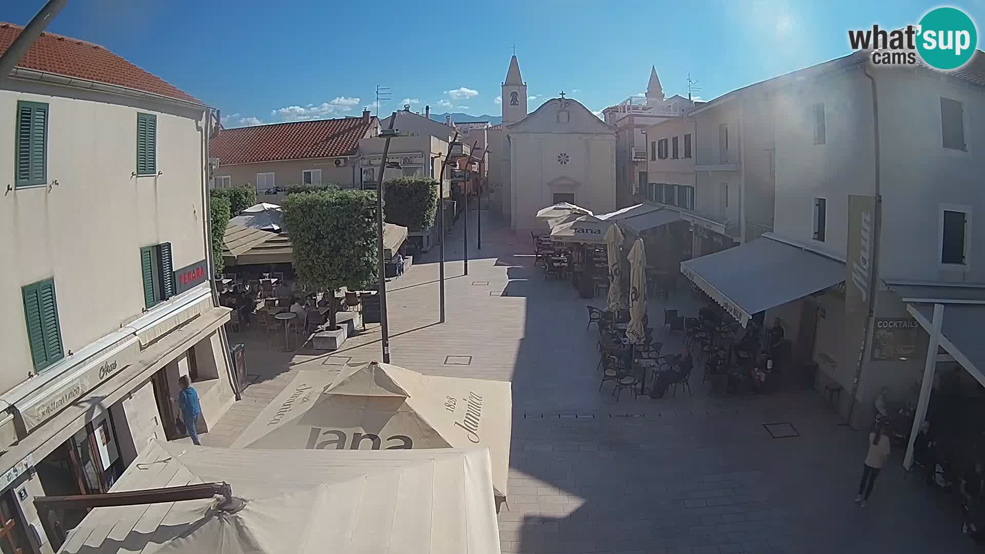 Novalja – Loža square