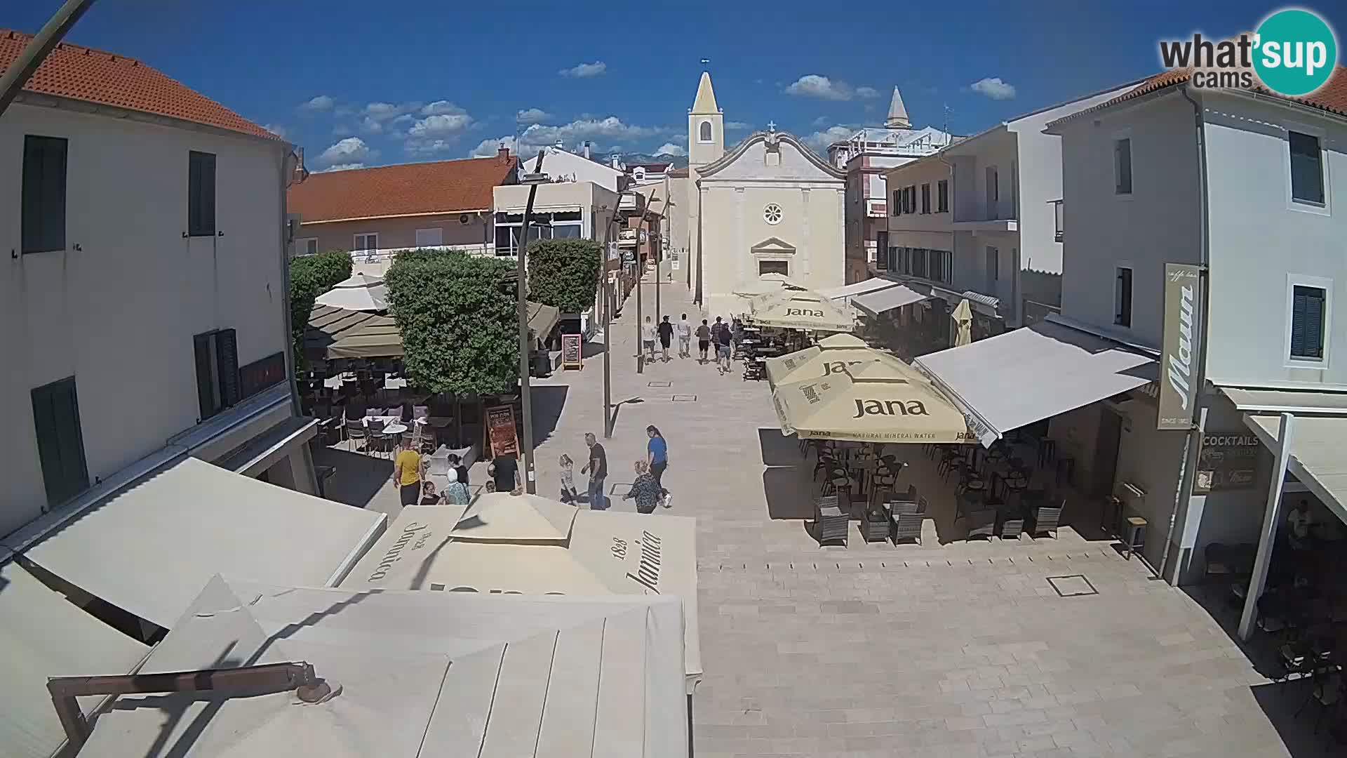 Novalja – plaza Loža