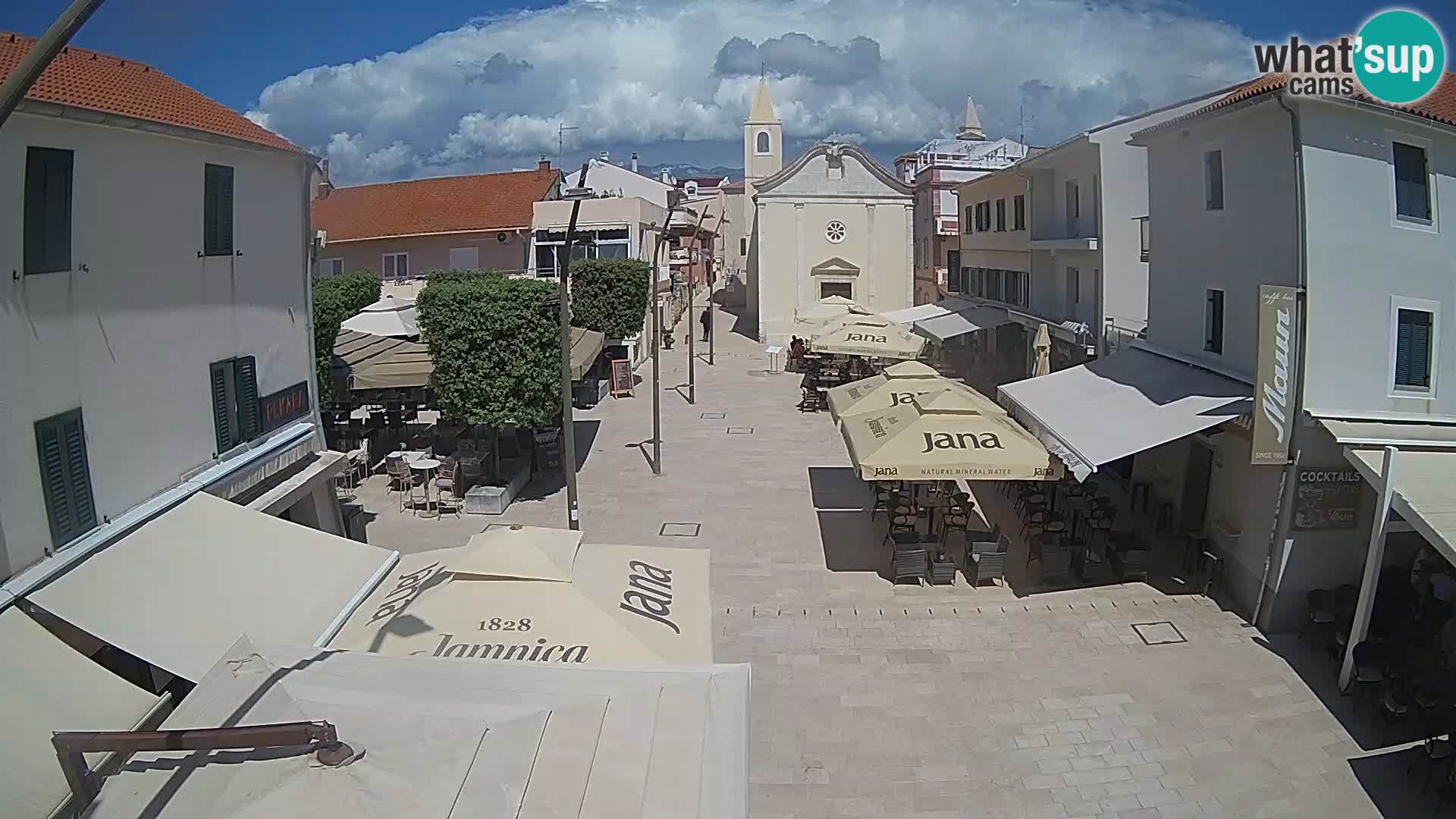Novalja – plaza Alojzija Stepinca