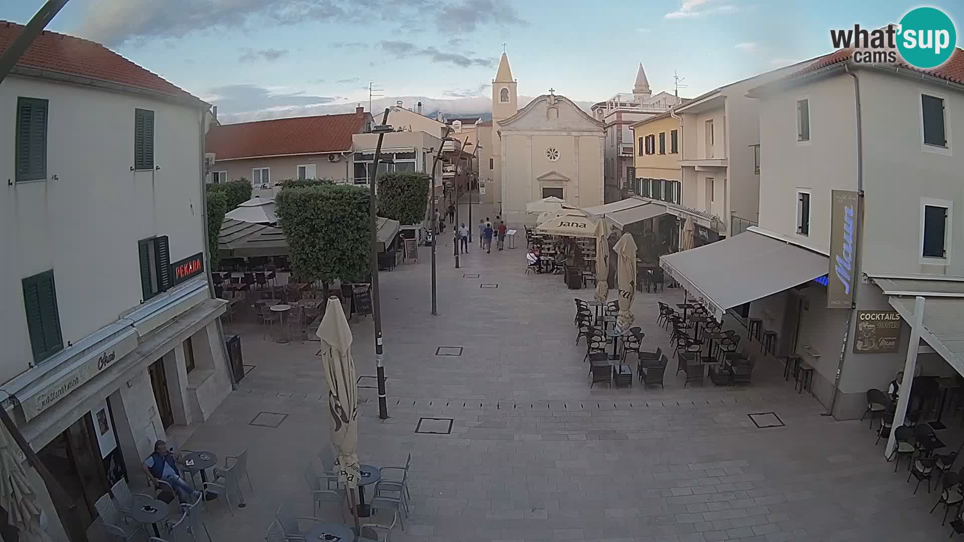 Novalja – Loža square