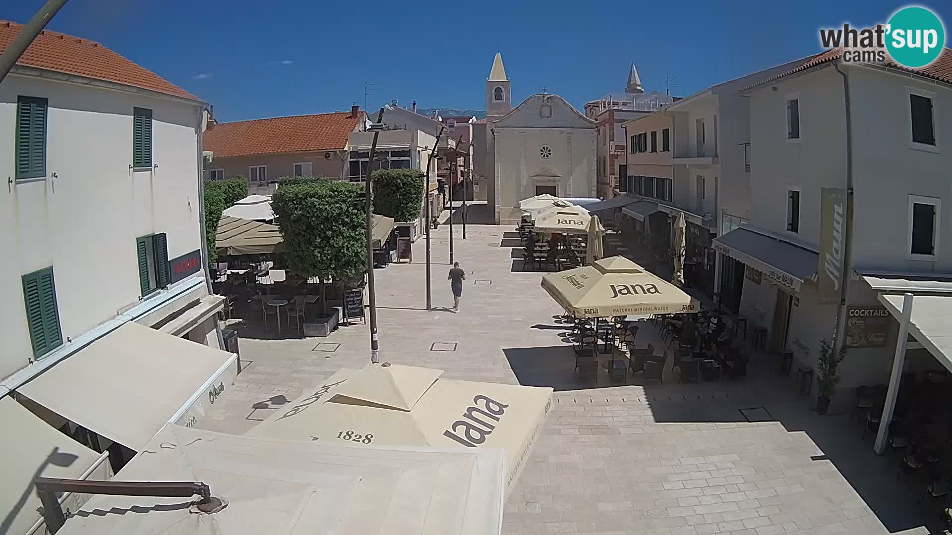 Novalja – plaza Alojzija Stepinca