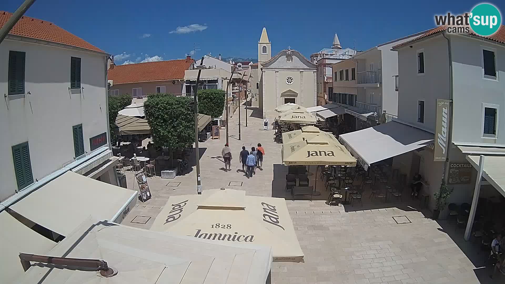 Novalja – Alojzija Stepinca square