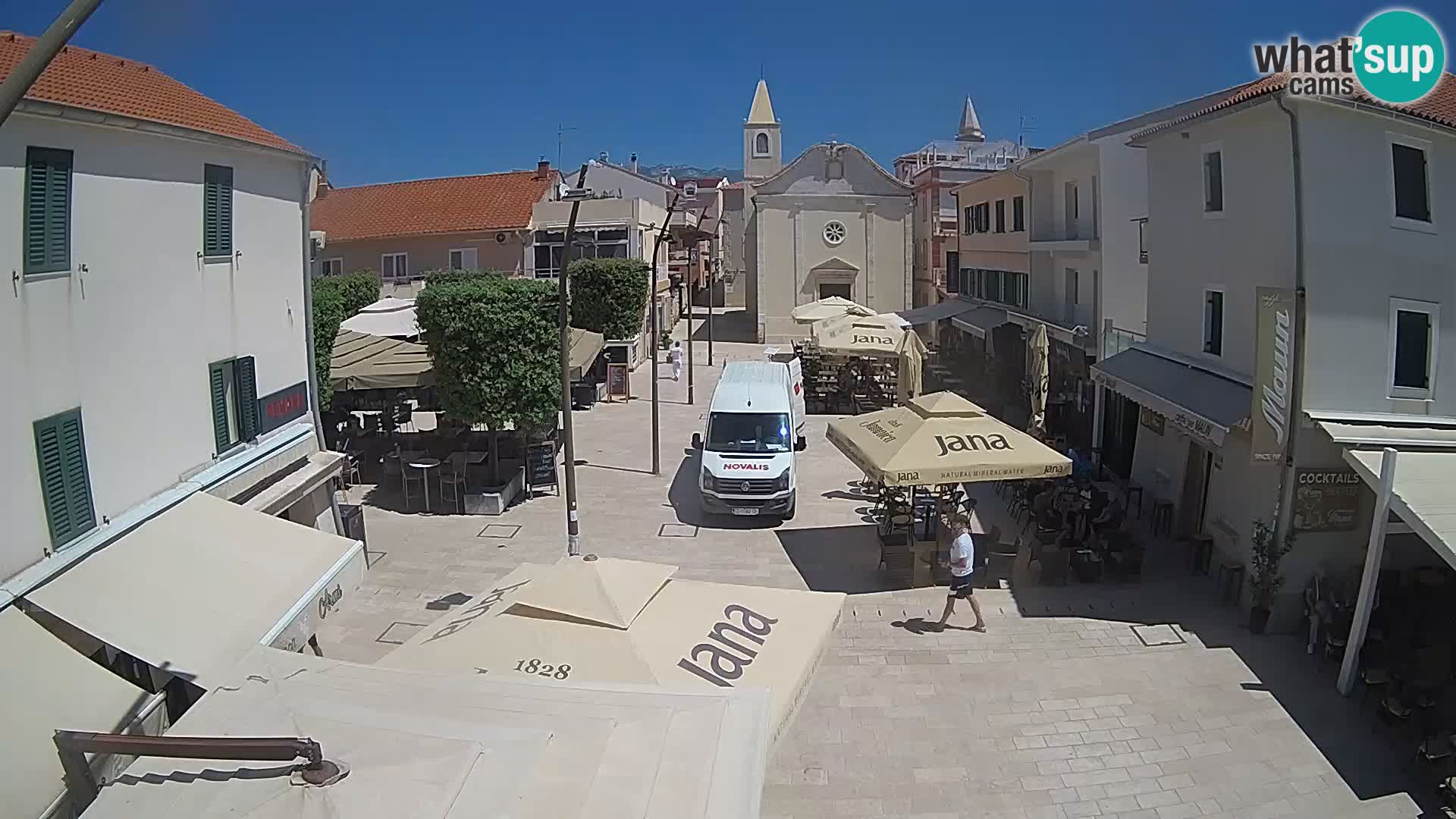 Novalja – piazza Loža