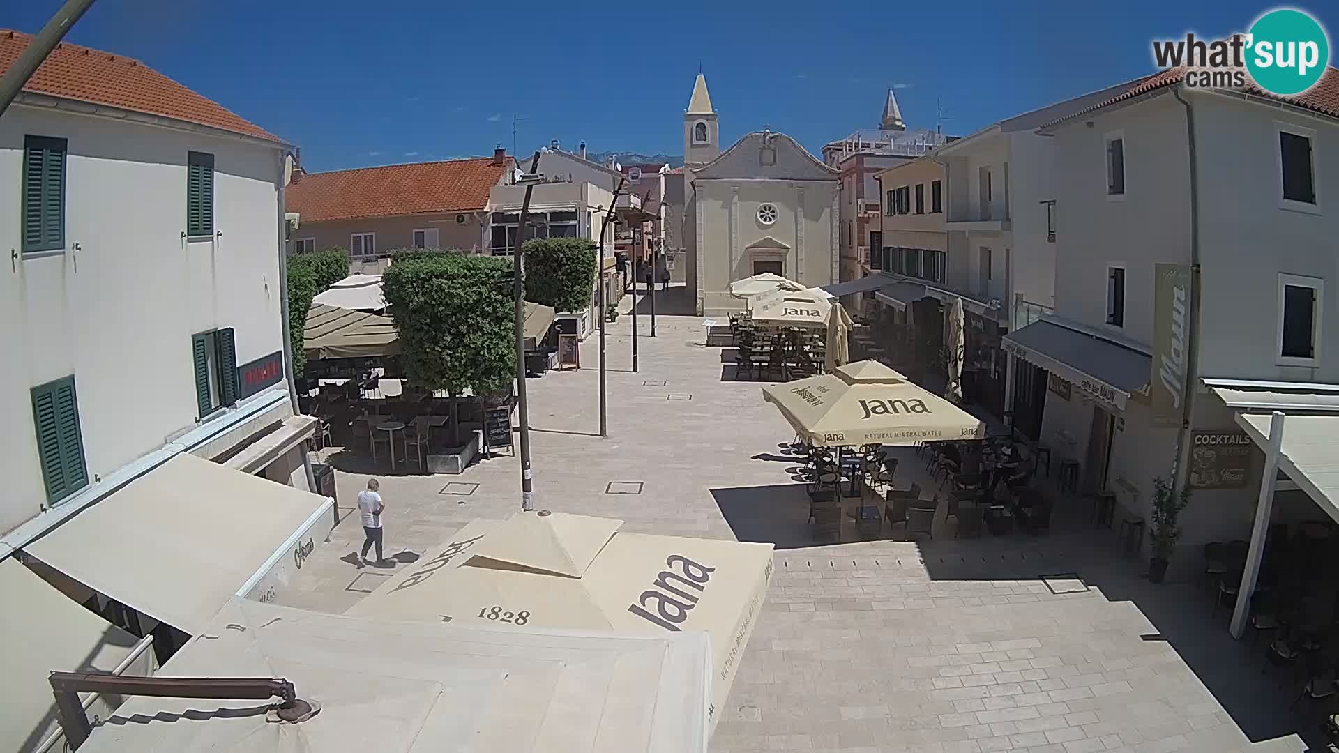 Novalja – Loža square