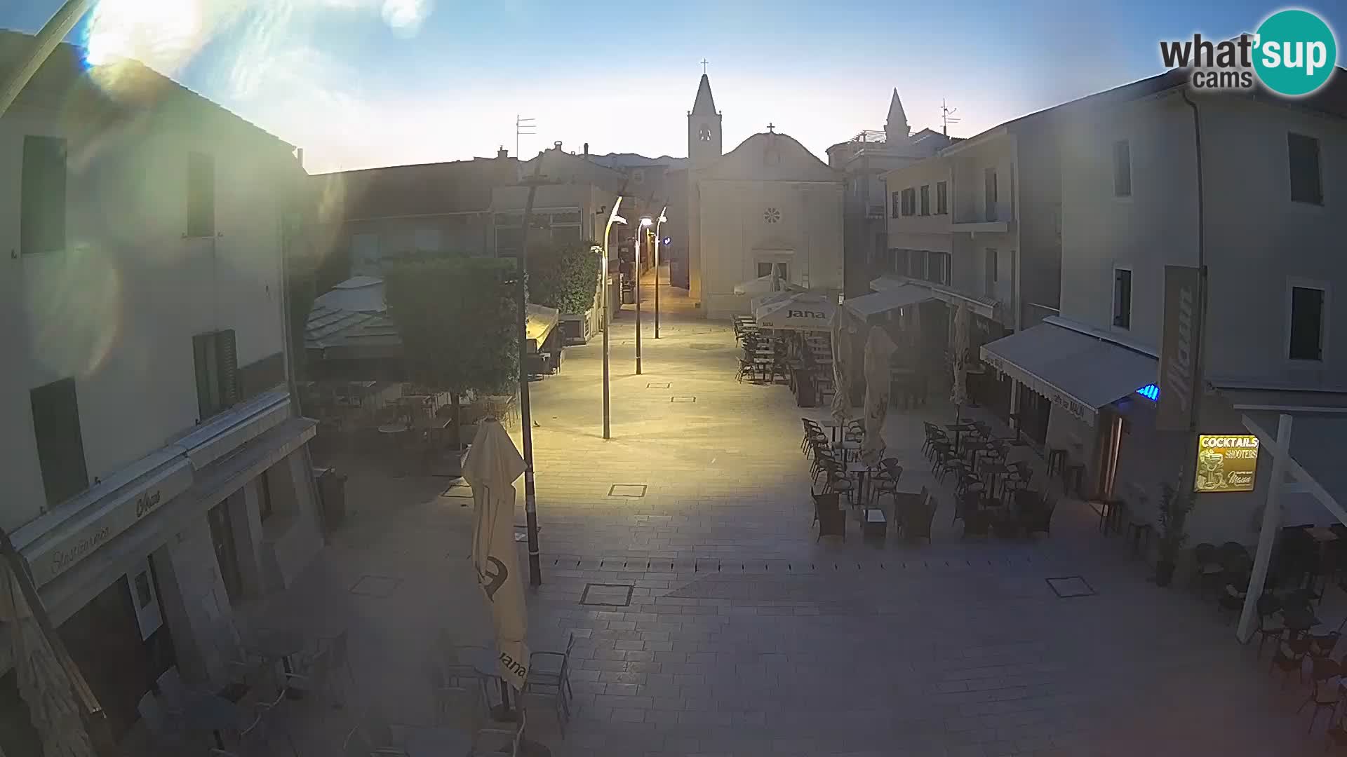 Novalja – Loža square