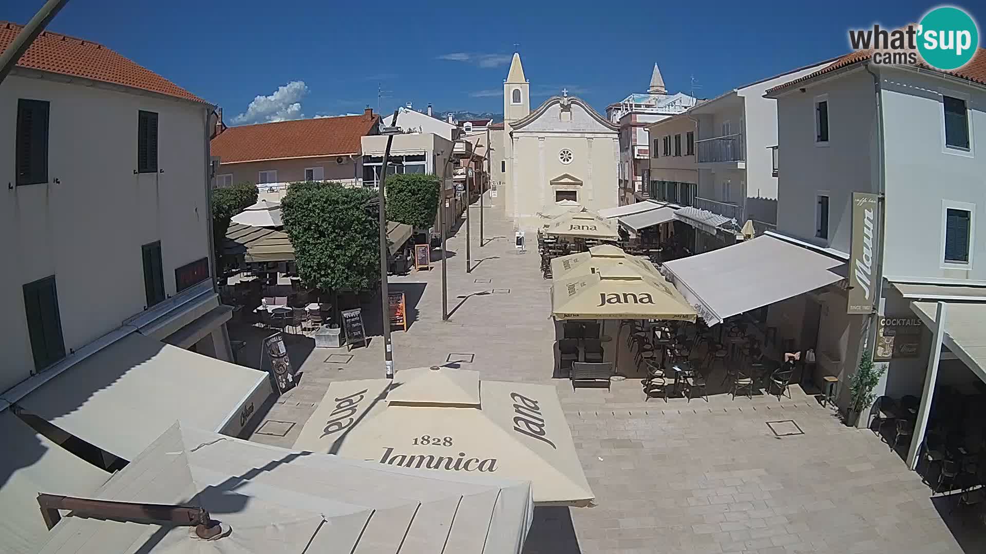 Novalja – Loža square