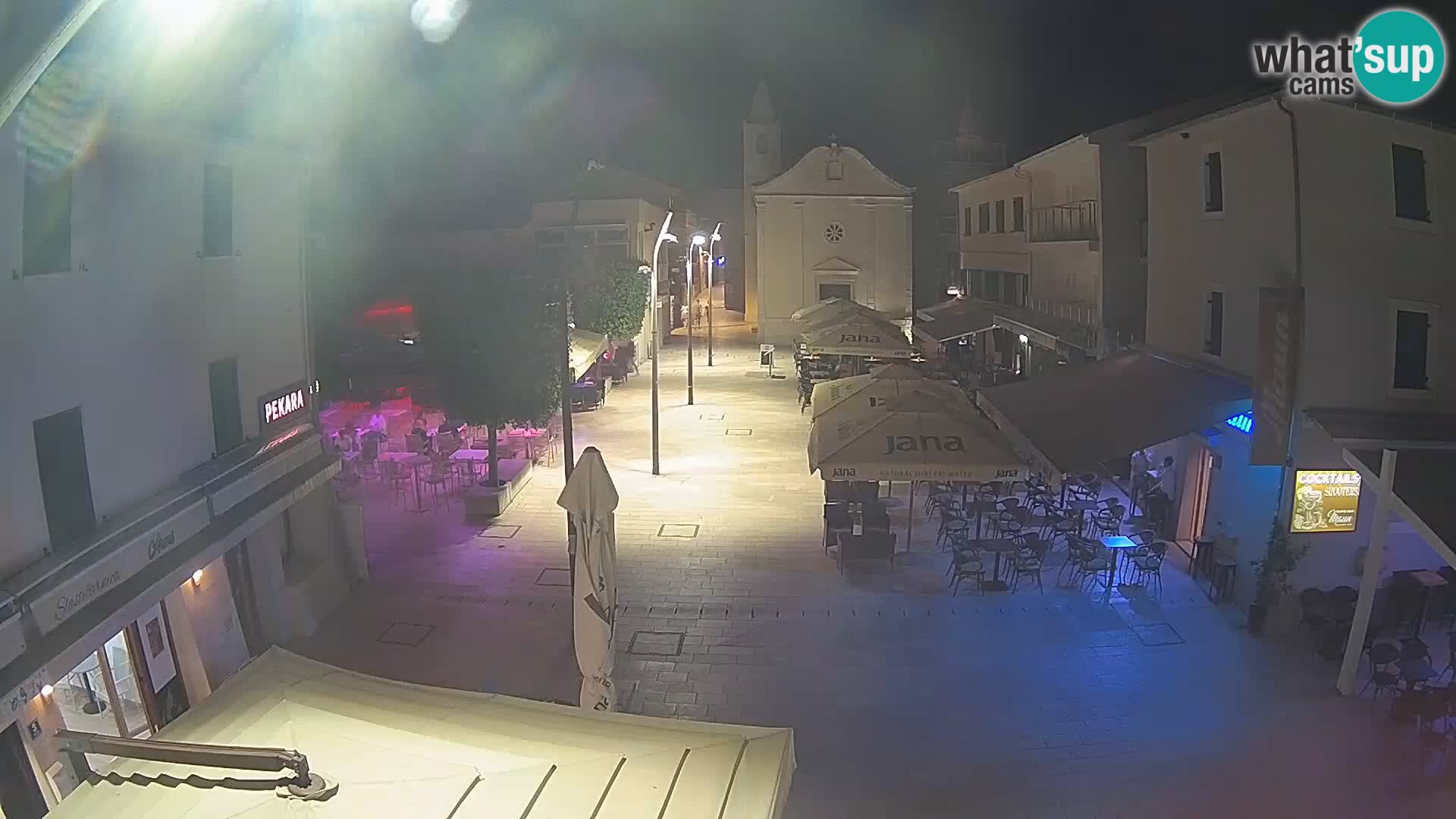 Novalja – Loža square
