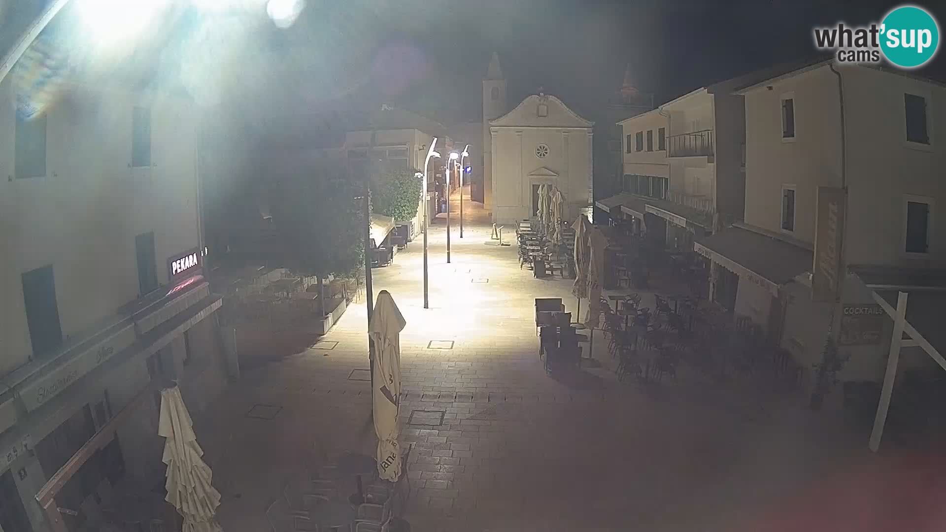 Novalja – Loža square