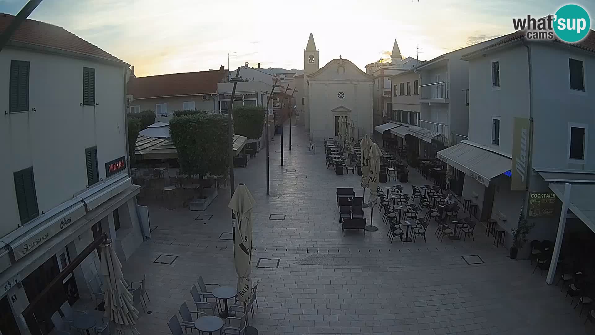 Novalja – Alojzija Stepinca square