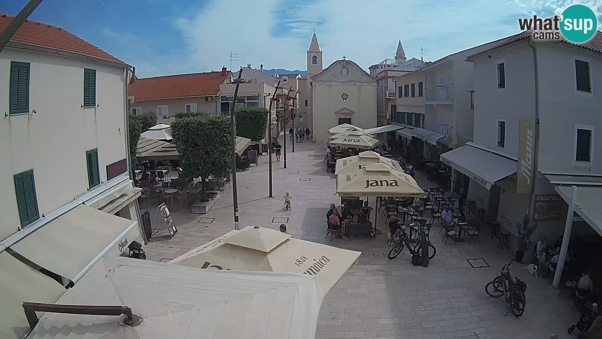 Novalja – piazza Loža