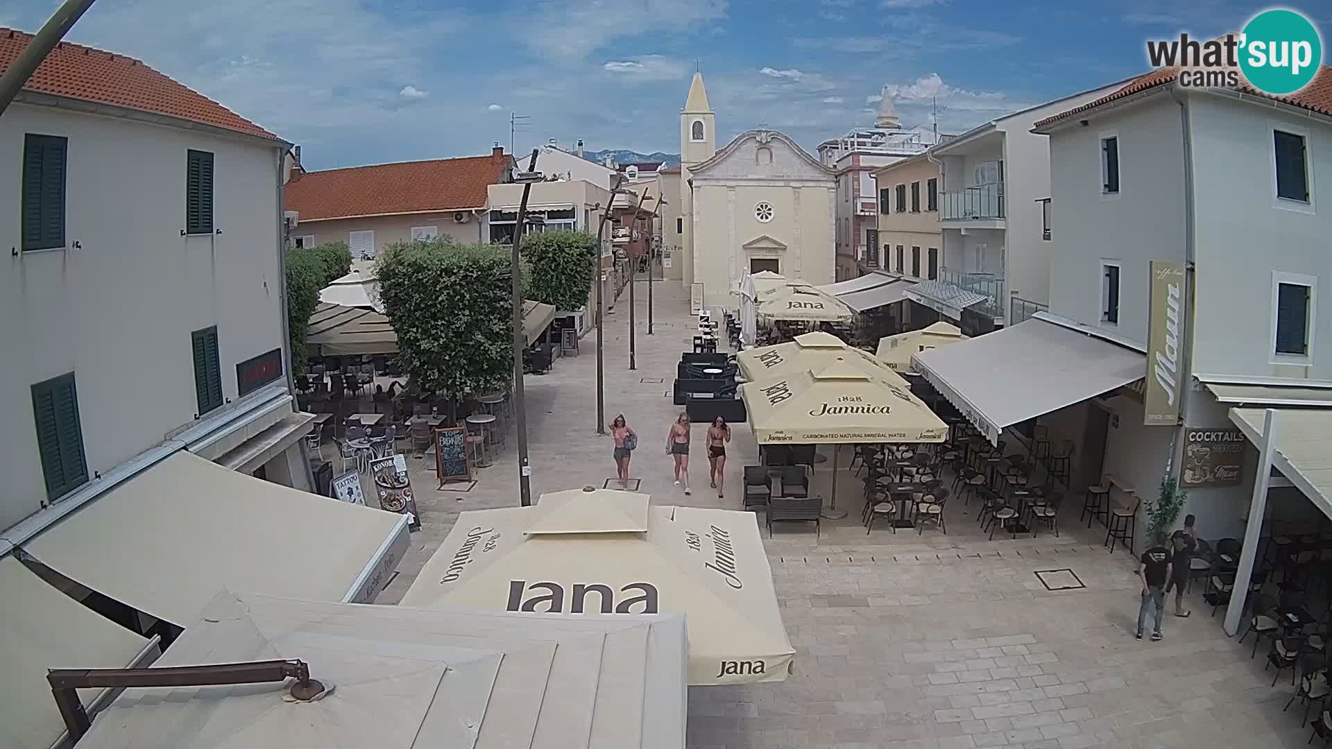 Novalja – Loža square