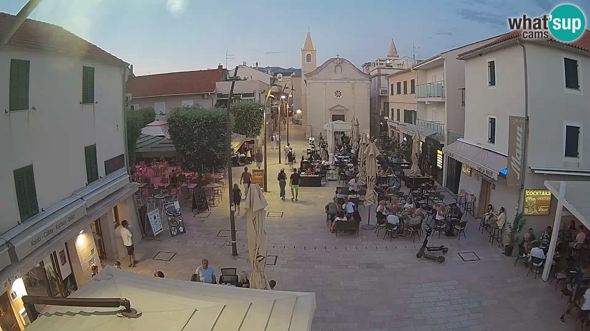 Novalja – Loža square
