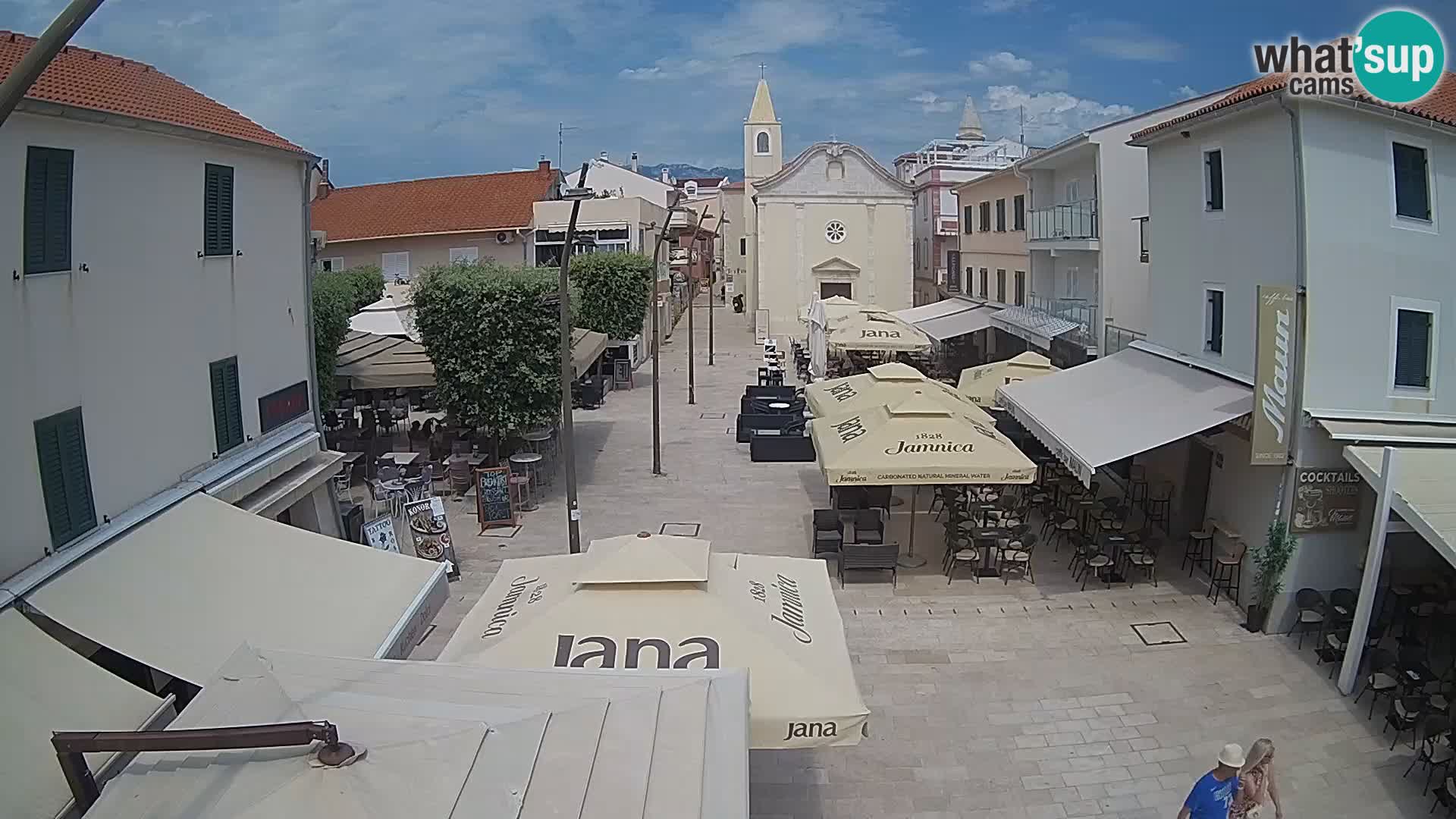 Novalja – piazza Loža