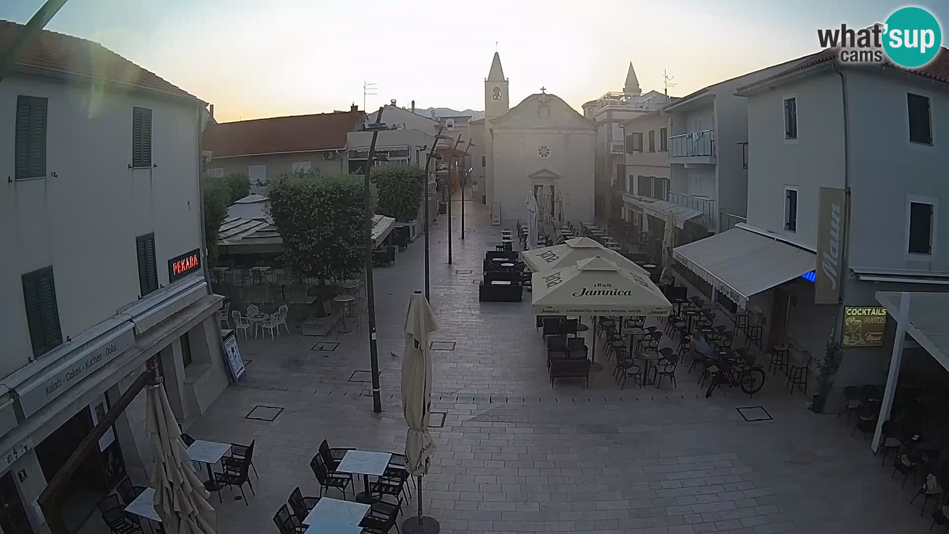 Novalja – plaza Alojzija Stepinca