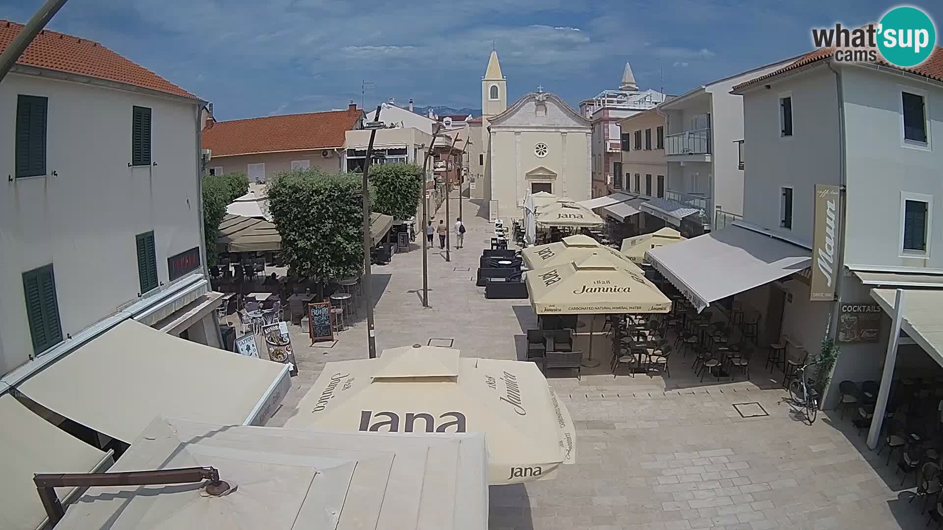 Novalja – Loža square
