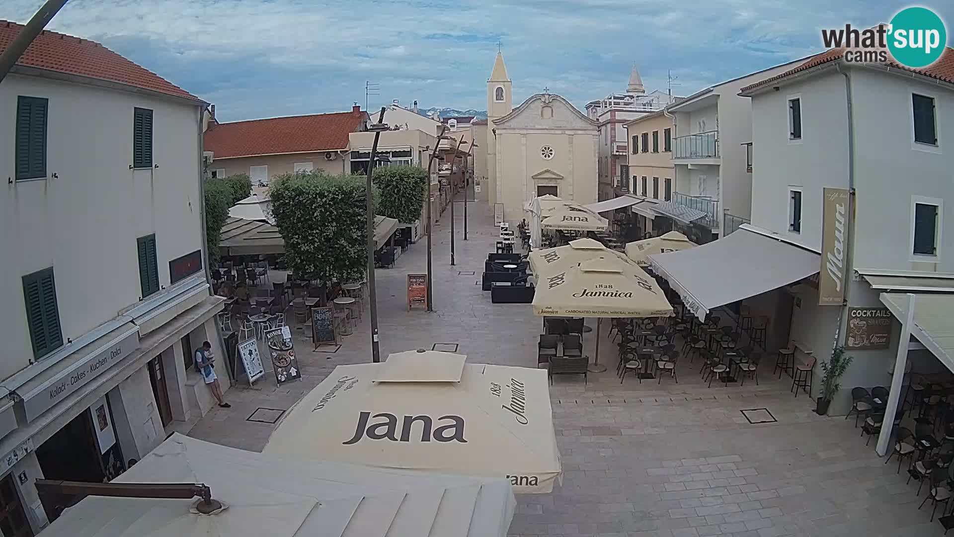 Novalja – Loža square