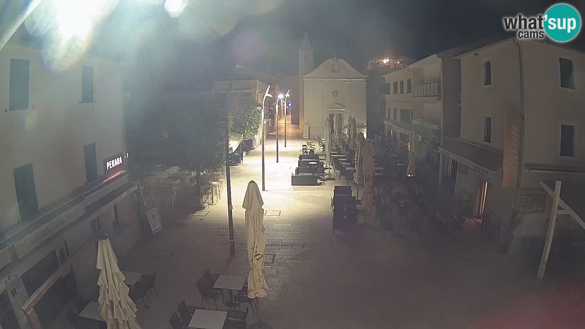 Novalja – Loža square