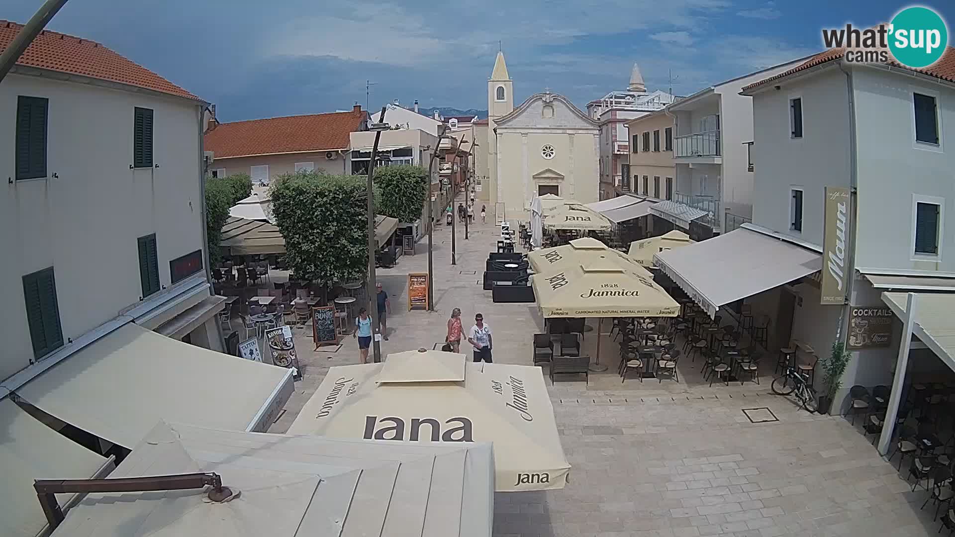 Novalja – plaza Alojzija Stepinca
