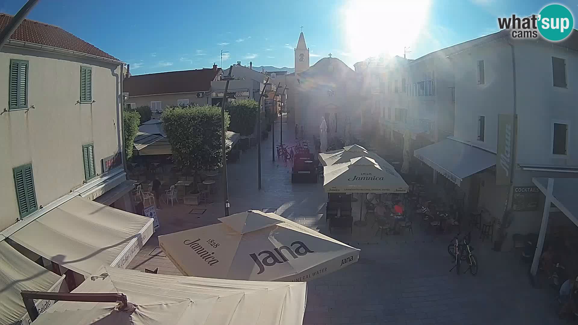 Novalja – Loža square