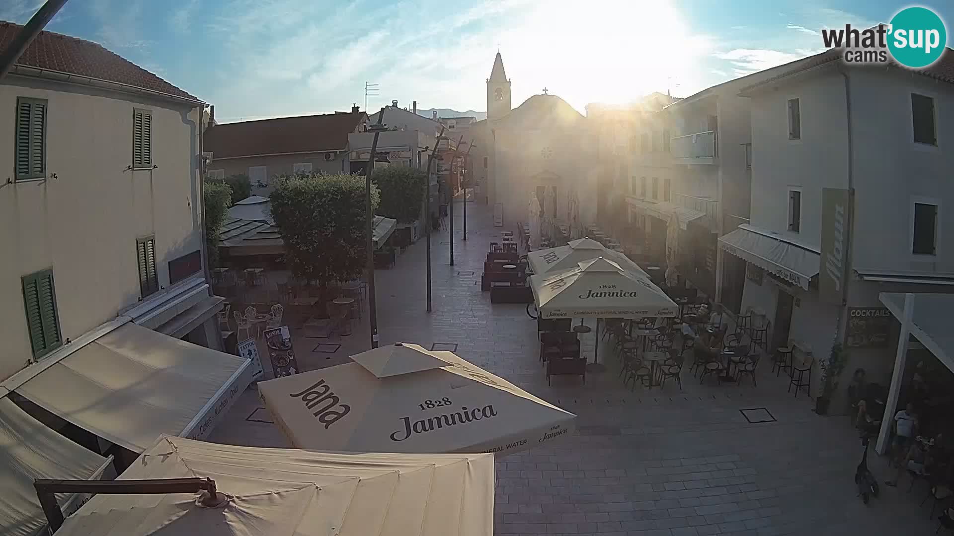 Novalja – plaza Alojzija Stepinca