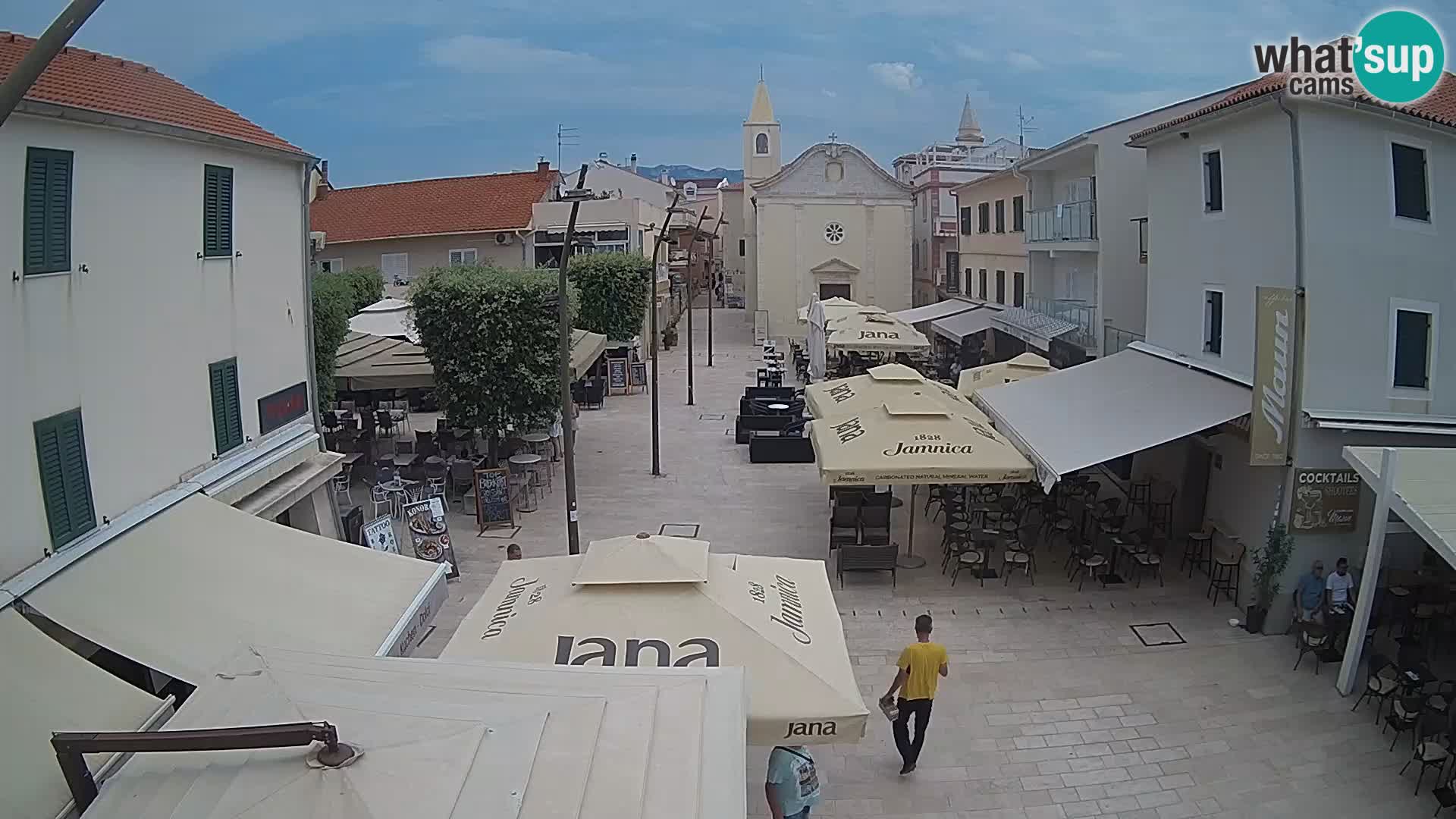 Novalja – piazza Loža