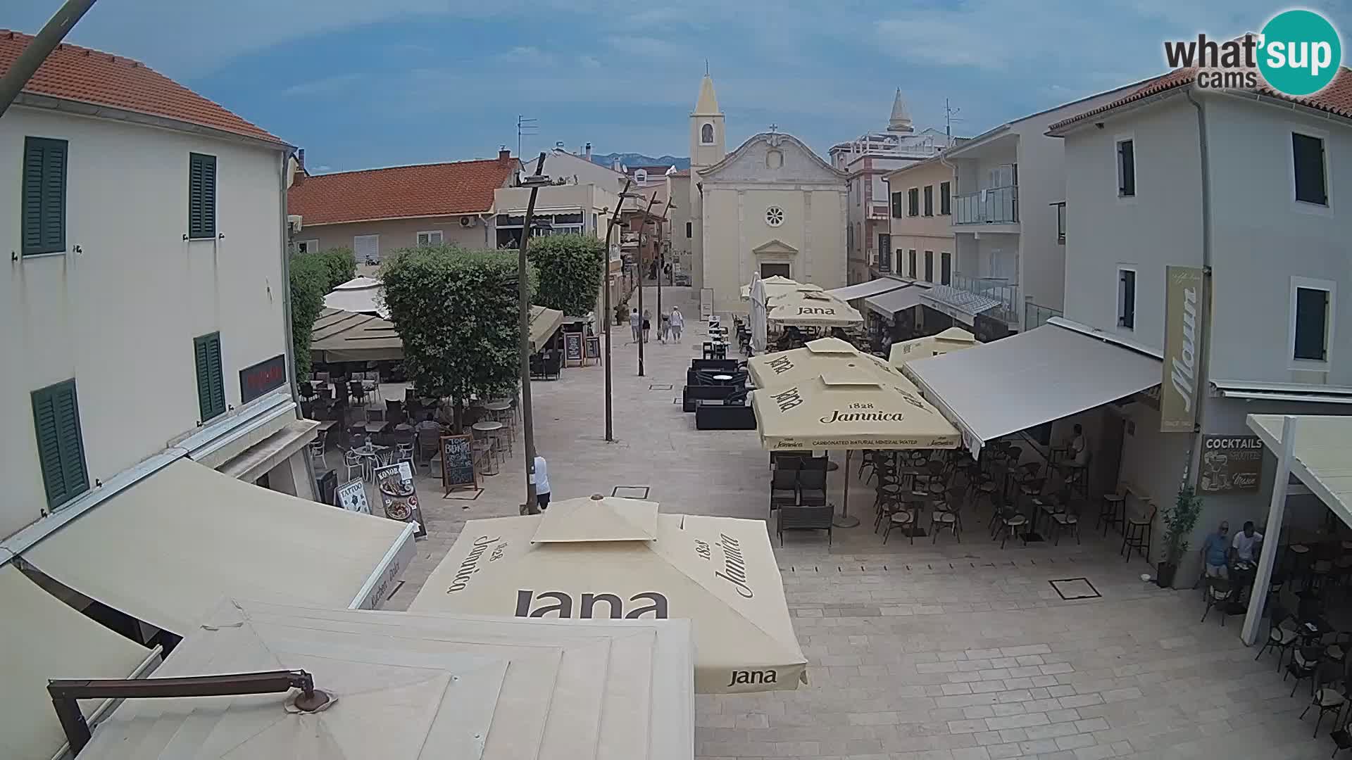 Novalja – Loža square