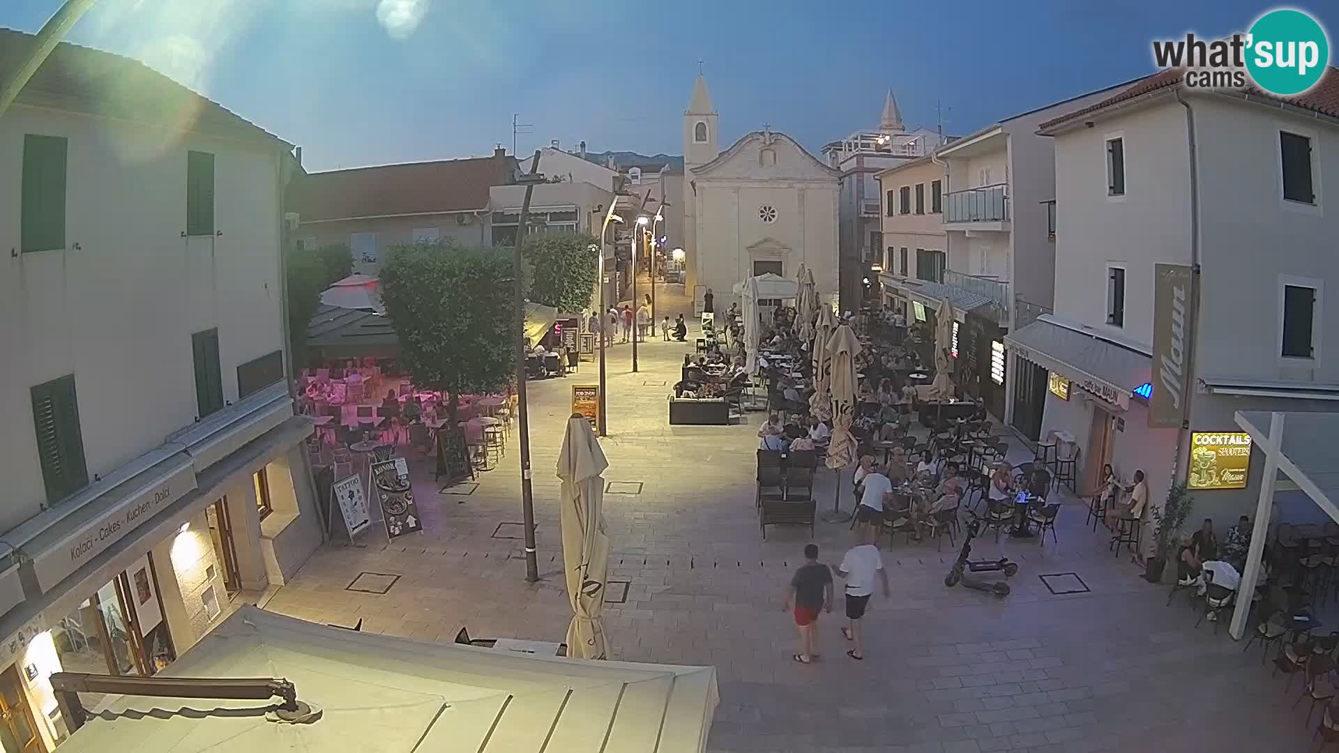Novalja – Loža square