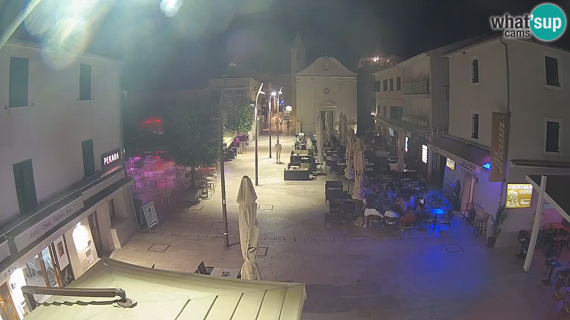Novalja – Loža square