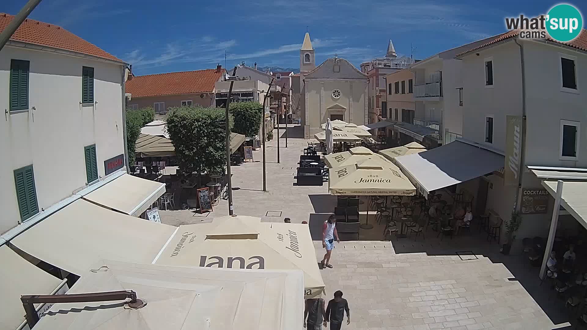 Novalja – Loža square