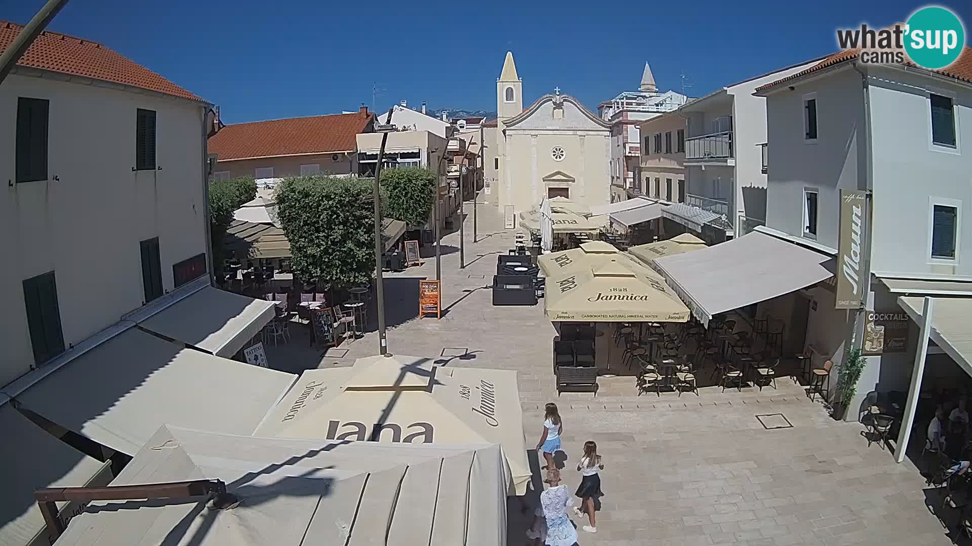 Novalja – plaza Alojzija Stepinca