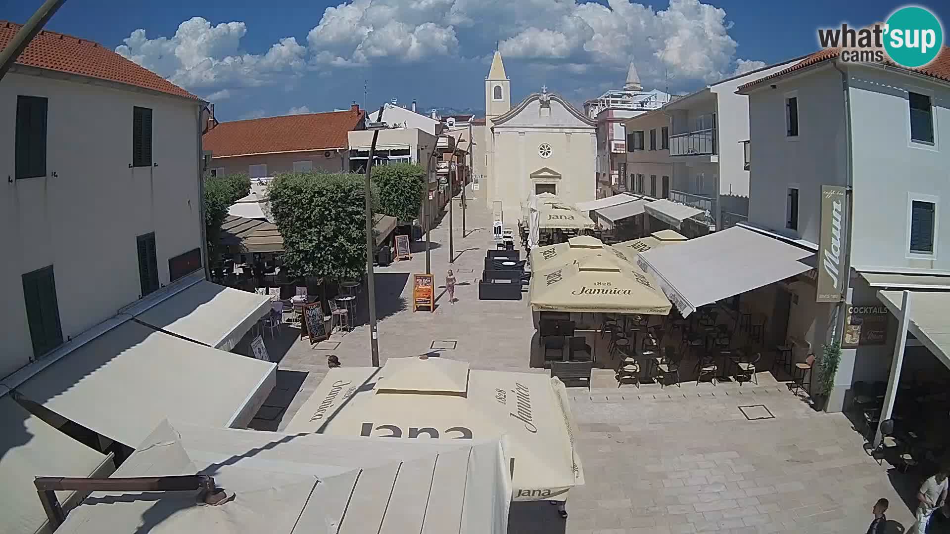 Novalja – Loža square