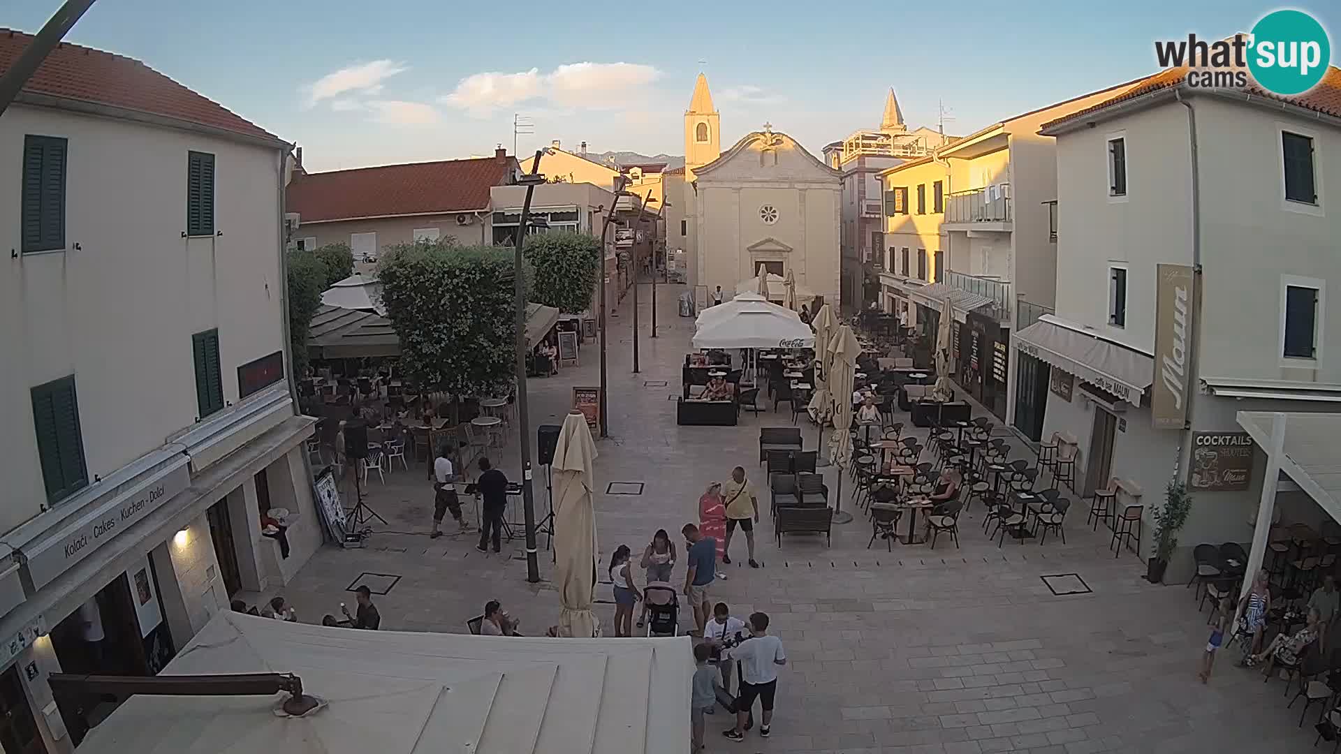 Novalja – Loža square
