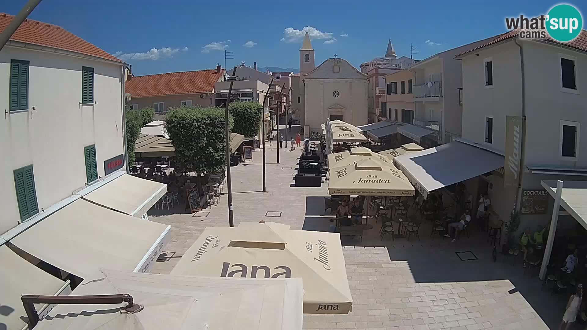 Novalja – Loža square