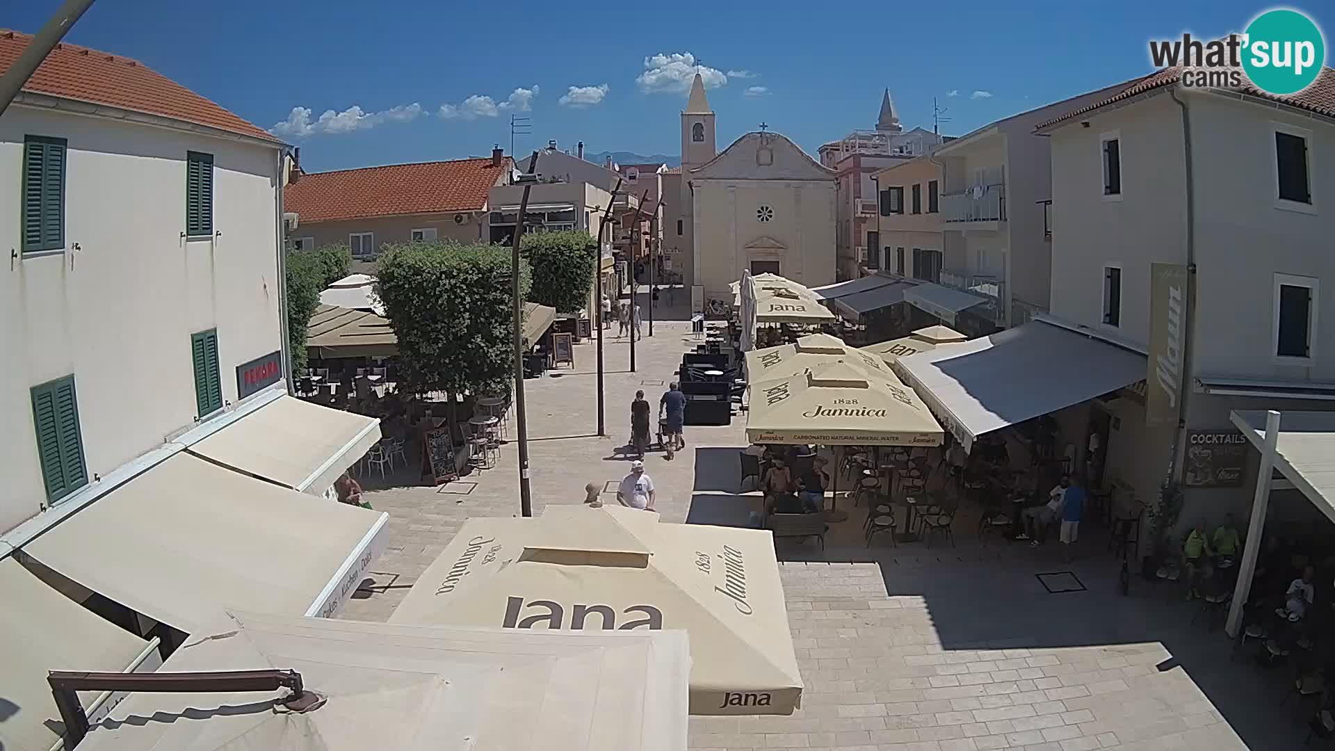 Novalja – plaza Alojzija Stepinca