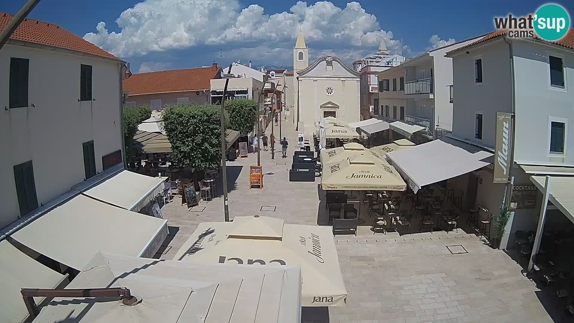 Novalja – Loža square