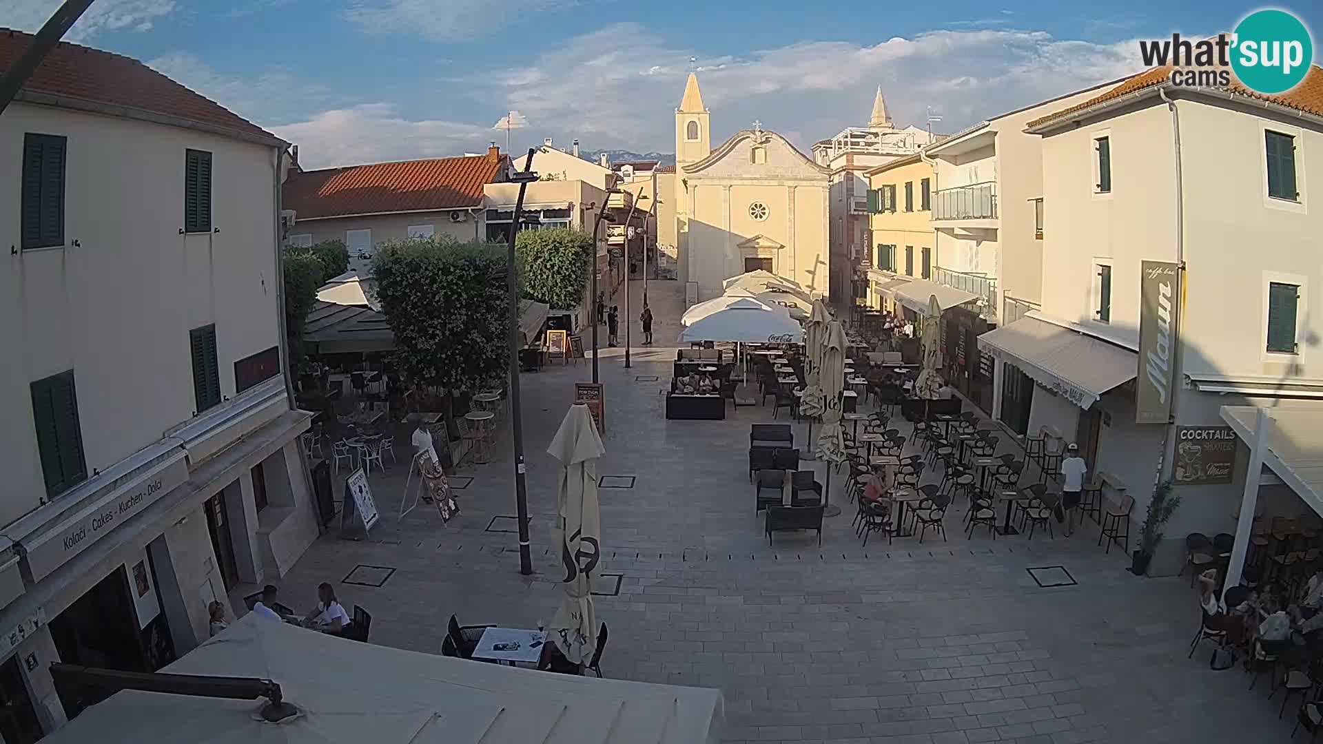 Novalja – Loža square